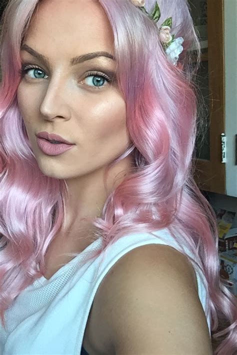 How To Get Pastel Pink Hair Using Ion Color Brilliance Dyes Ion Hair Colors Pastel Pink Hair