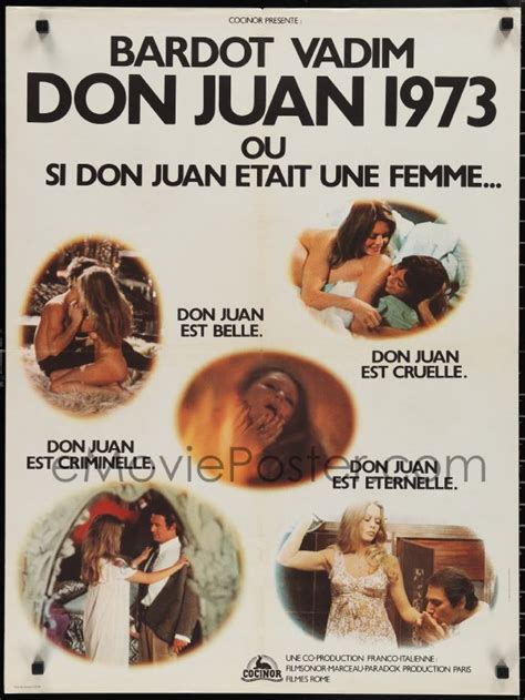 EMoviePoster Com K MS DON JUAN French X Great Montage Of Sexy Naked Brigitte