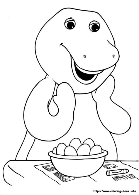 Barney And Friends Colorful Coloring Pages Barney Birthday Barney My XXX Hot Girl