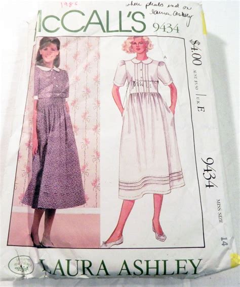Sewing Laura Ashley Cottagecore Dress Sewing Pattern Mccalls 5380