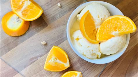 Pineapple And Orange Ice Cream Recipe Youtube