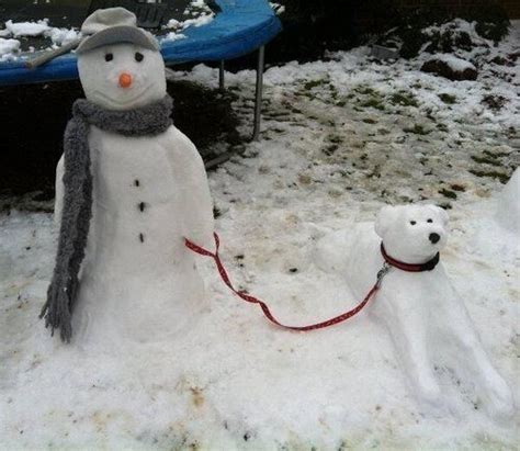 Fun & unusual ways to build snowmen. 35 Real Snowman Ideas for Creative and Awesome Christmas ...