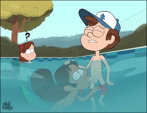 Post Dipper Pines Gravity Falls Mabel Pines Mermando Knullmannen