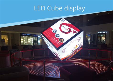 Led Cube Display Ideal Elctronic Colimited
