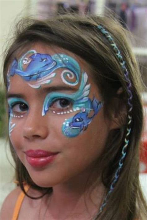 Under The Sea Fish Face Paint Face Painting Under The Sea