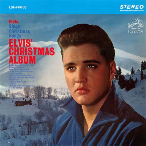 Elvis Christmas Album Lp Cover Archive