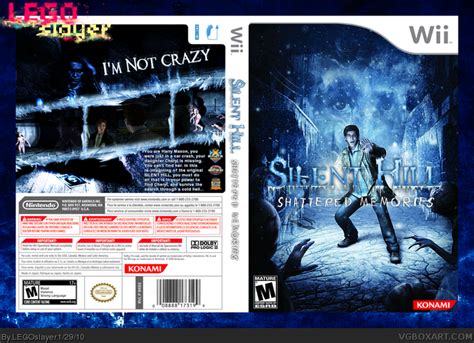 Silent Hill Shattered Memories Wii Box Art Cover By Legoslayer