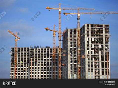High Rise Construction Image And Photo Free Trial Bigstock