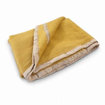 Gold Blanket Surplus Wool Military Czech Blankets