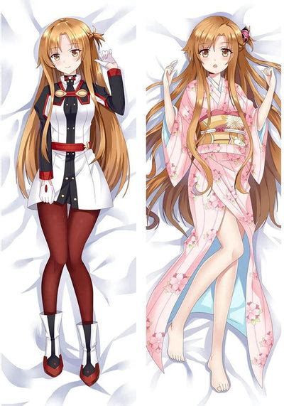 Body Pillow Cover Of Asuna Yuuki Dakimakura Anime Body Pillow