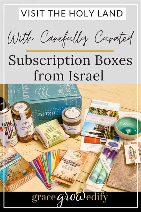 Israel Subscription Box Grace Grow And Edify