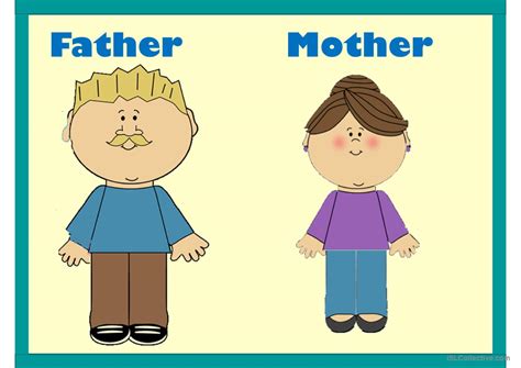 FAMILY TIES pictionary (picture dict…: English ESL powerpoints