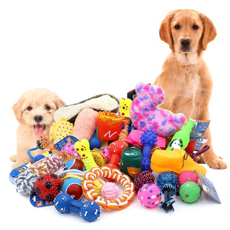 12 Piece Assorted Dog Toy Bundle Weeklydeals4less