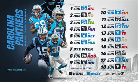 2023 Panthers Schedule Get Your Downloadable Wallpaper