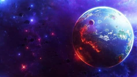 Colorful Planet Wallpapers On Wallpaperdog