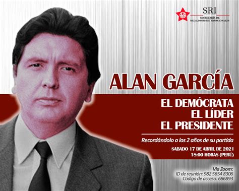 Homenaje Al C Presidente Alan GarcÍa Partido Aprista Peruano