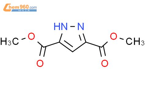 4077 76 3吡唑 35 二羧酸二甲酯化学式、结构式、分子式、mol 960化工网