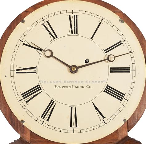 Boston Clock Co Boston Ma No 678 Wall Clock 223042 Delaney Antique Clocks