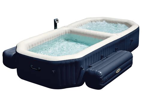 Intex Pure Spa Bubble Therapy Jacuzzi 386x183 Cm 4 Personen Zwembad