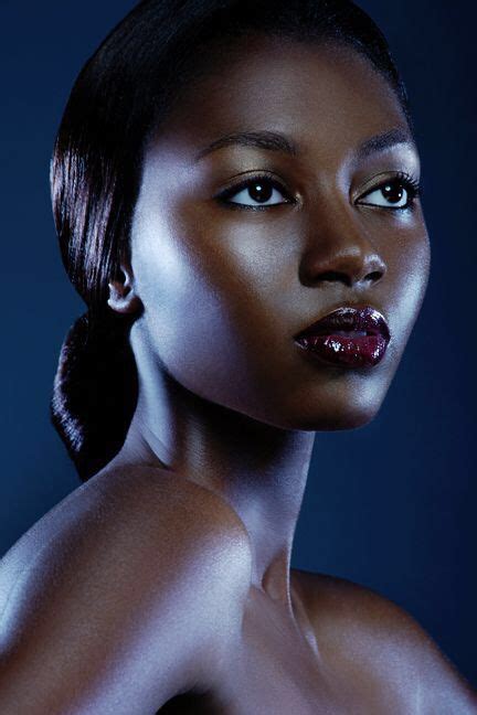 Red Lipstick Beautiful Dark Skin Beautiful Black Women Dark Skin Beauty