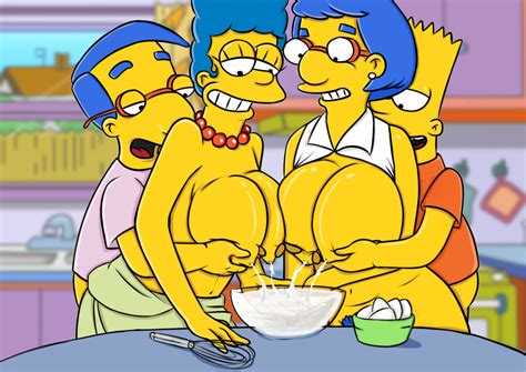 Post Bart Simpson Luann Van Houten Marge Simpson Milhouse Van