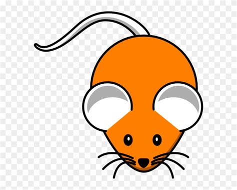 Orange Mouse Svg Clip Arts X Px Cute Mouse Clip Art Hd Png