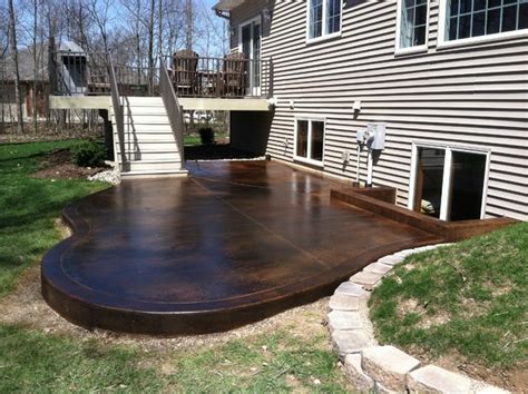 Also, has anyone used 'restore' or the behr equivalent. Outdoor Concrete Projects - Contemporary - Patio ...