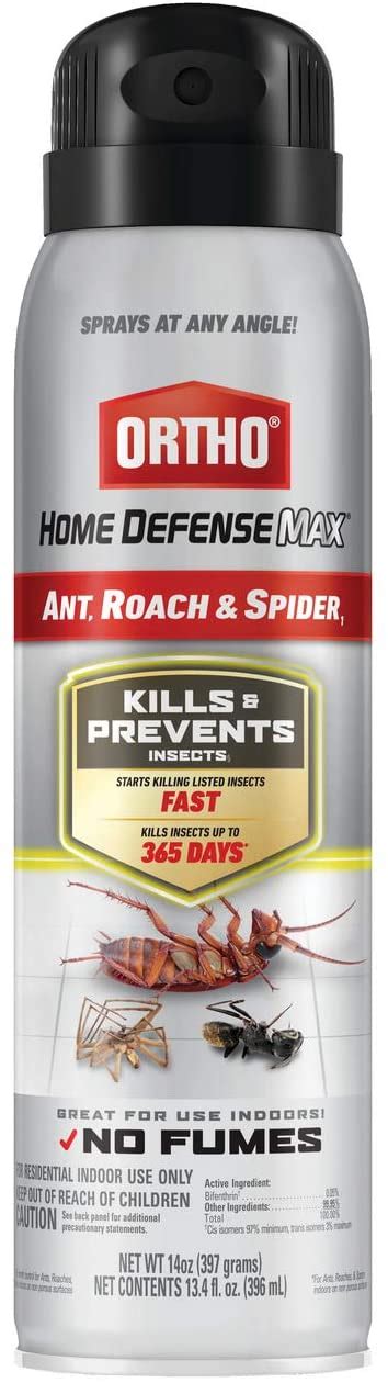 Wondercide pest control spray is made from natural ingredients and contains no harmful or toxic chemicals. Amazon.com : Ortho Home Defense Max Ant, Roach and Spider1 ...