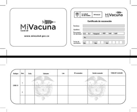 Este Será Carné Que Recibirán Las Personas Vacunadas Contra Covid