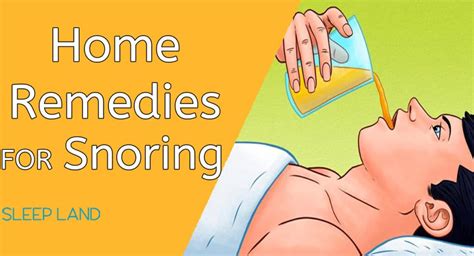 16 home remedies for snoring work immediately sleep land
