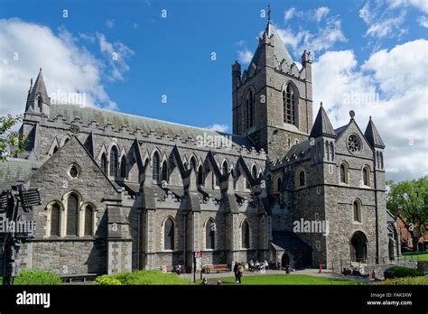 Christ Church Cathedral Dublin Ireland Stock Photo Alamy