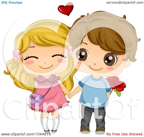 Royalty Free Rf Clip Art Illustration Of A Cute Boy And