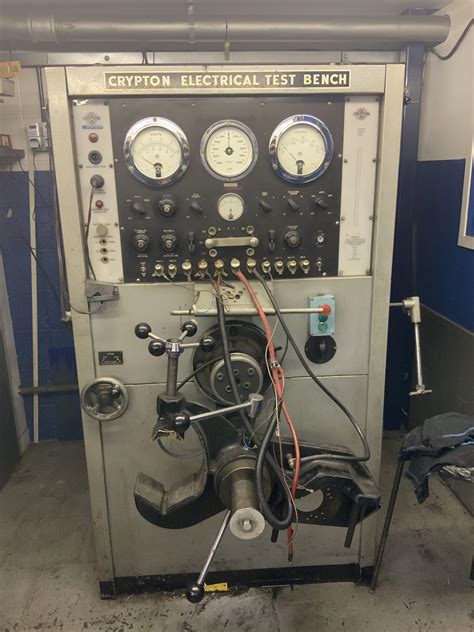 Crypton Starter Motor And Dynamo Electrical Test Bench Please Note