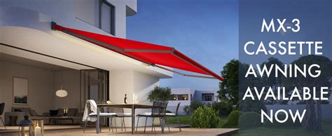 Markilux Mx Cassette Awning Now Available For Patios Balconies