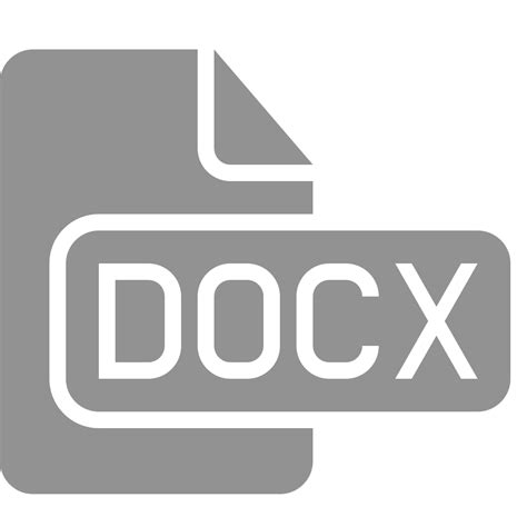 Document File Docx Icon Free Download On Iconfinder