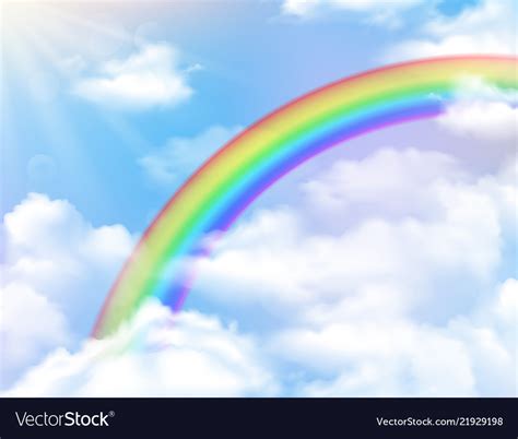 Rainbow With Clouds Svg File Best Free Fonts Befonts Gallatone