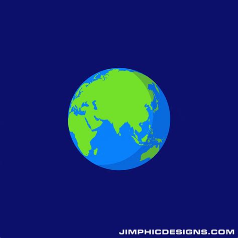 Earth Spinning  Animation Download Page Jimphic Designs