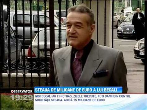 La un șut din interiorul suprafeței de pedeapsă, balonul expediat de. Gigi Becali a retras 15 milioane de euro din contul Stelei ...