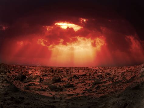 Mars Sunset Earth Pictures Sunset Picture