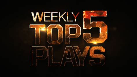 Weekly Top 5 Plays（好プレー集） 2014826～831 Week22 Youtube