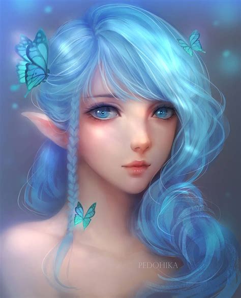 Draw This In Your Style 2 By Hika Vns Anime Art Girl Elf Art Fantasy Art Angels