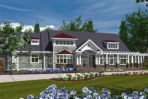 Plan 30014rt Luxurious Shingle Home Plan In 2020 Luxury House Plans