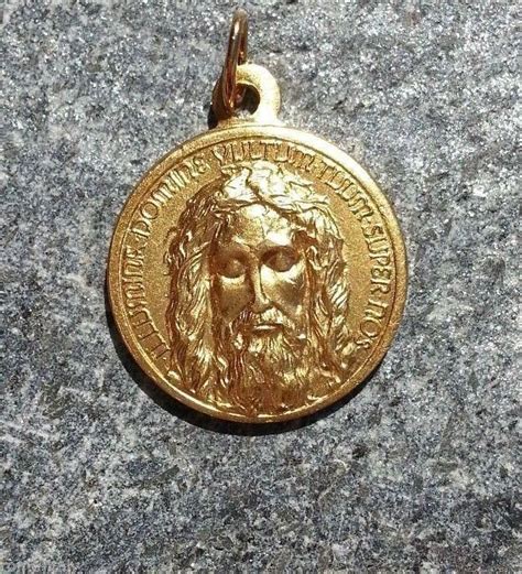Medal Holy Face Jesus Holy Shroud Santa Faz Sindone Oviedo Volto
