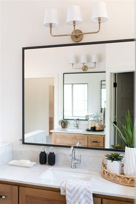 Modern Bathroom Modern Bathroom Mirrors Farmhouse Bathroom Mirrors