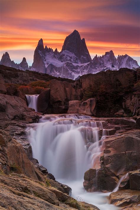 Sunset In Patagonia Argentina Pics