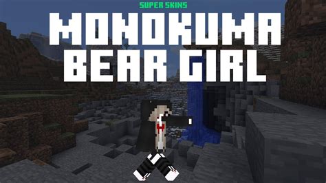 Best Monokuma Bear Girl Minecraft Skin ⚡ Download And Install Links ⚡