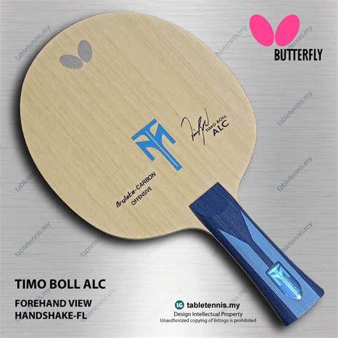 Butterfly Timo Boll Alc Table Tennis Carbon Blade Bat Paddle Racket Ping Pong Handshake Fl Lg