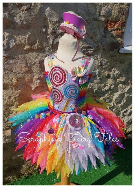 girls rainbow candyland tutu dress costume lined glitter etsy tutu dress costumes candy