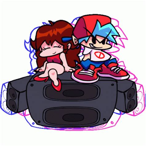 Fnfgf And Bf Friday Night Funkin Sticker FNFGF And BF FNF Friday