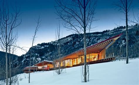 House In The Rockies Renzo Piano Architecture Maine House